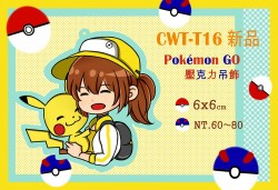 【Pokémon GO】黃隊紀念壓克力吊飾