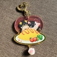 【防風少年】十龜櫻遙蛋包飯愛心吊飾