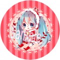 聖誕節限定 Miku 徽章