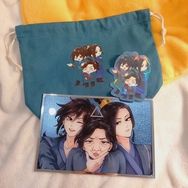 【活俠傳】唐三角｜大束口袋+壓克力色紙SET