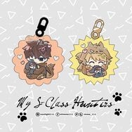 S級賢辰+成辰◈動物裝磨砂壓克力吊飾