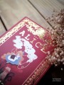 精裝復古書盒 ▌ZoeL x 愛麗絲夢遊仙境 ▌初版紅款