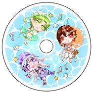 【新世界狂歡】仲夏偶像季迷你CD吊飾