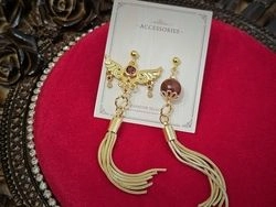 新世界狂歡★印象飾品：艾斯特_冷豔腥紅_印象耳飾（改款）