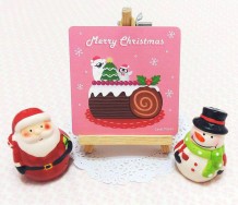 原創 • 聖誕樹幹蛋糕小卡