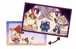 【原神】新的故事即將開演-無料名片::馬年快樂