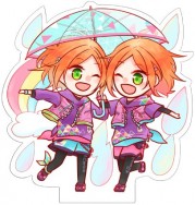 あんスタ2wink梅雨單面透明壓克力立牌