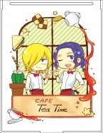 Cafe Tea Time大型立鏡