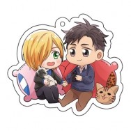 YURI!!! on ICE奧塔別克&amp;尤里透明雙面壓克力吊飾