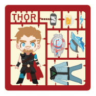 【5x5 壓克力徽章】Thor