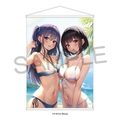 かるたも《色情的小肚肚觀察記。腹部X泳裝》B2掛軸