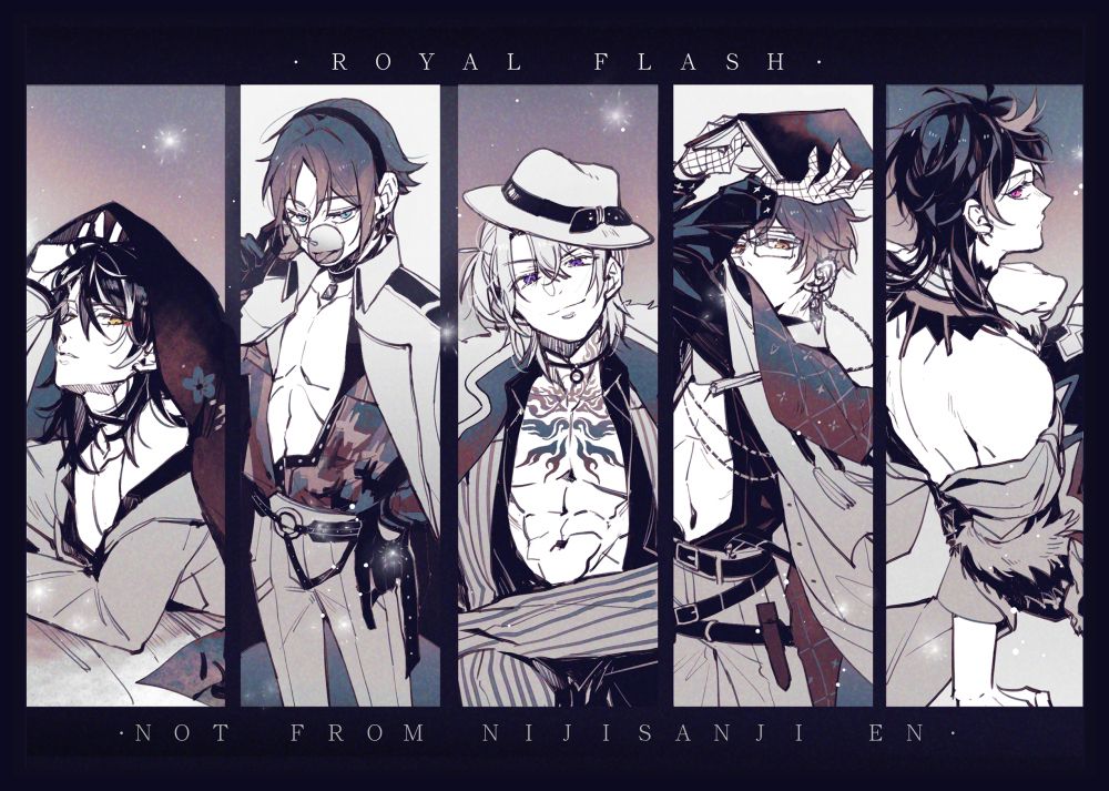 【LUXIEM】Royal Flash全員a5小卡
