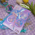 原創❤꒰ა芭蕾魔法少女໒꒱燙銀卡片