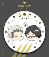 排球少年 木兔&赤葦 陶瓷吸水杯墊