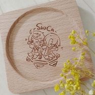 Shu &amp; Luca 木製杯墊