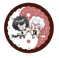 《黑白雙虎》太極餅乾 木雕