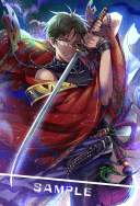 あんスタ 蓮巳敬人燙金明信片