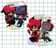 【Hazbin Hotel】Vox x Alastor飯友