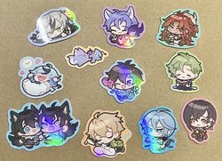 【新世界狂歡】全員可可愛愛全斷貼紙