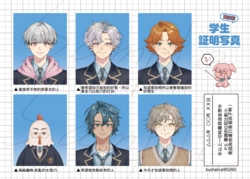 【厭世醫師阿萬】萬家箱bro學生照貼紙