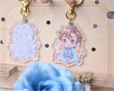 新世界狂歡 春林狂歡宴3款 花花壓克力吊飾