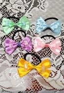 原創-DIY手作髮飾品髮圈&雙蝶結鴨嘴夾&手作典雅彈簧髮夾