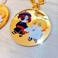 【防風少年】月下漫步 蘇榆｜鏡面金壓克力吊飾