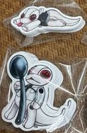 只是蜥蜴布偶的貼紙（怪談出勤二創）