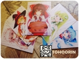 [幻想通信Part1]東方project明信片