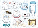 【咒術迴戰】五條貓貓搞破壞 白墨透明貼紙