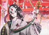 陰陽師-玉藻前巫女賀年卡（少量交換無料）