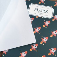 噗浪Plurk筆記本－科科兔火箭(80P空白內頁)