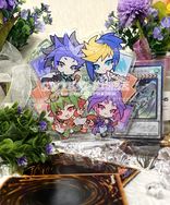 遊戲王ARC-V 遊矢&amp;遊斗&amp;遊吾&amp;遊里 壓克力大立牌