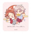 IDOLiSH7-天&陸 新年 閃粉滴膠壓克力吊飾