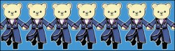 【K】室長熊煩死人紙膠帶