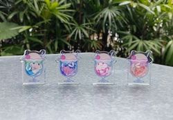 【胖鹿鹿】鹿魚冰淇淋蘇打🍹厚壓克力飯友