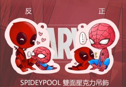 SPIDEYPOOL 雙面壓克力吊飾