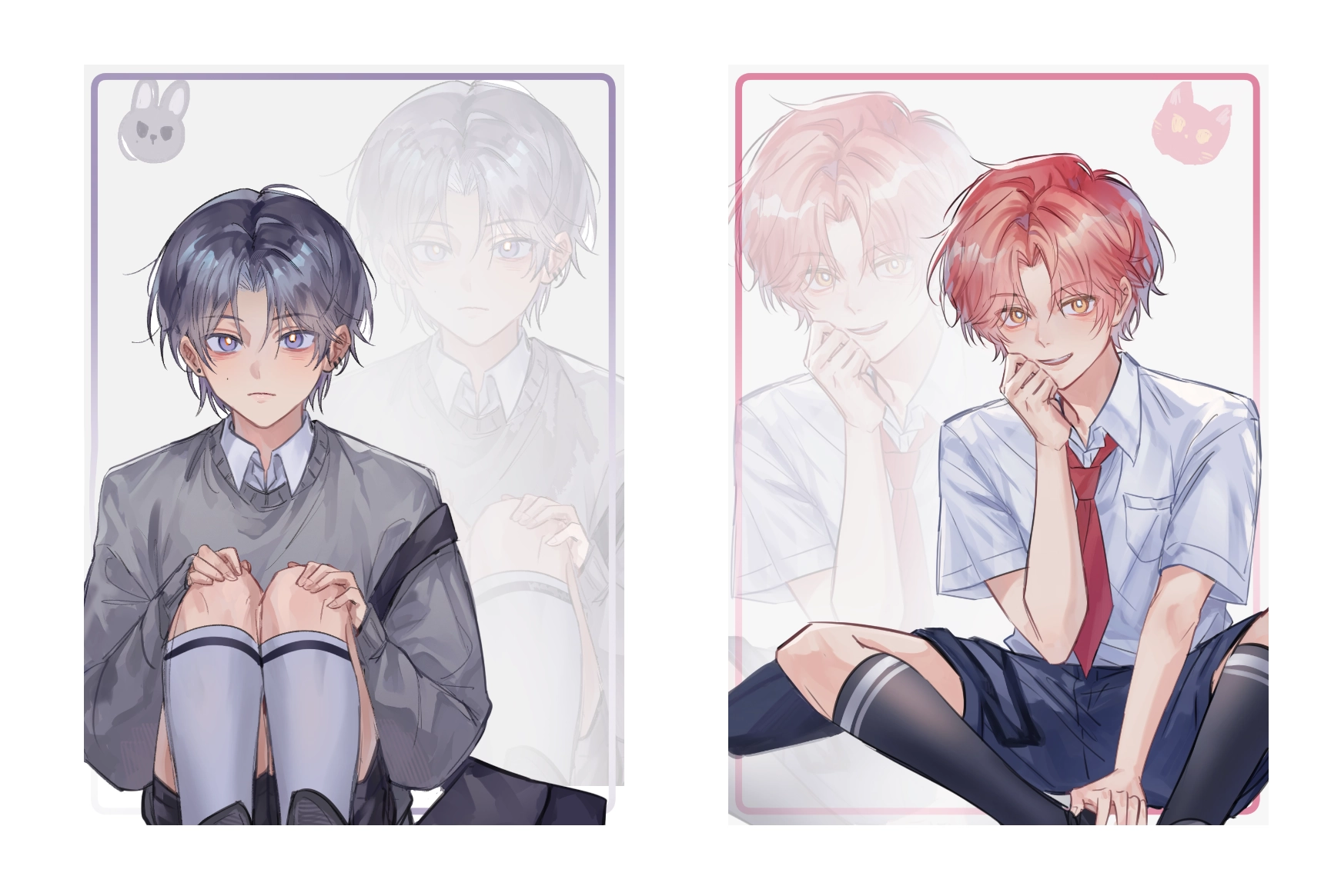 【出道死】貓兔明信片(SET套組贈)