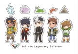 Voltron Legendary Defender-貼紙