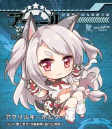 【碧藍航線】【アズールレーン】同人雙面透明壓克力吊飾  正經同人x月貓創意