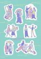 夏五美大paro 星星膜貼紙