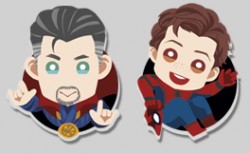 DOCTOR STRANGE &amp; SPIDERMAN滿版壓克力