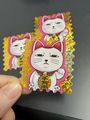 高速婆婆燙金郵票貼紙
