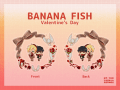 【BANANA FISH】A英 情人節 壓克力花環吊飾