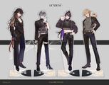 Luxiem DARK AESTHETIC 17cm壓克力立牌