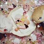 完售展示《彩虹社にじさんじ_ChroNoiR》壓克力吊飾（附同款貼紙）