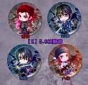 【K】5.8cm胸章-周防、宗像、伏見、八田
