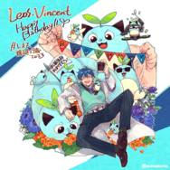 Leos.Vincent爆誕29歳2023生日賀圖簽名板