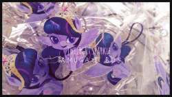 彩虹小馬 Twilight Sparkle 壓克力吊飾