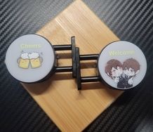 【新世界狂歡】磁吸式迷你招牌